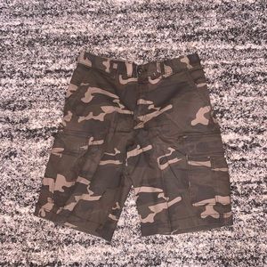 Camo Cargo Shorts